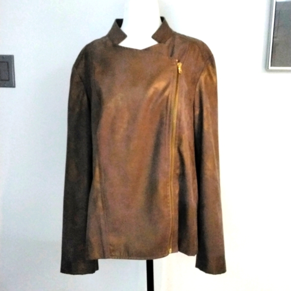 CHICO'S Ladies motto style jacket, size 12 - Picture 2 of 14